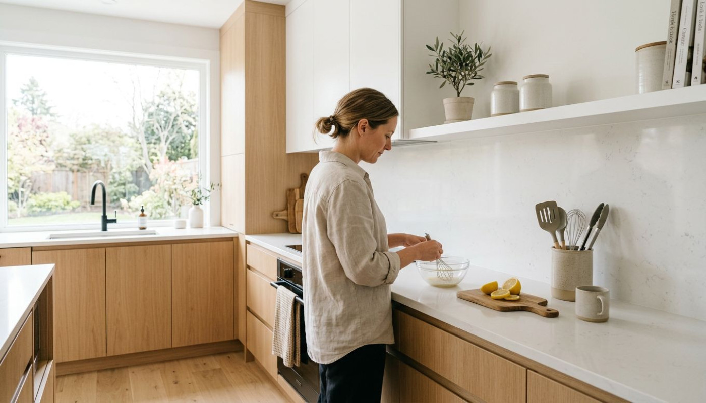 Repenser l’organisation de la cuisine pour cuisiner mieux, pas plus